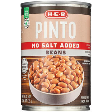 H-E-B No Salt Added Pinto Beans