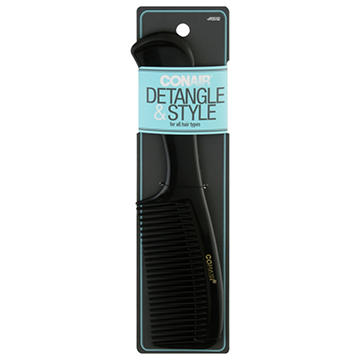Conair Styling Essentials Hard Rubber Super Comb