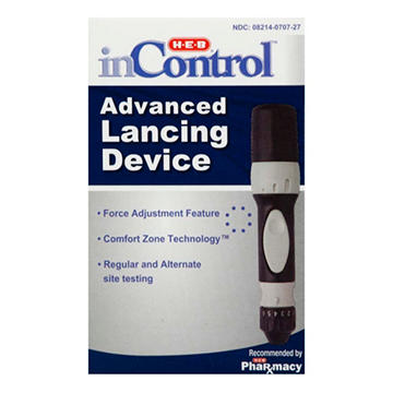H-E-B InControl Advanced Lancing Device