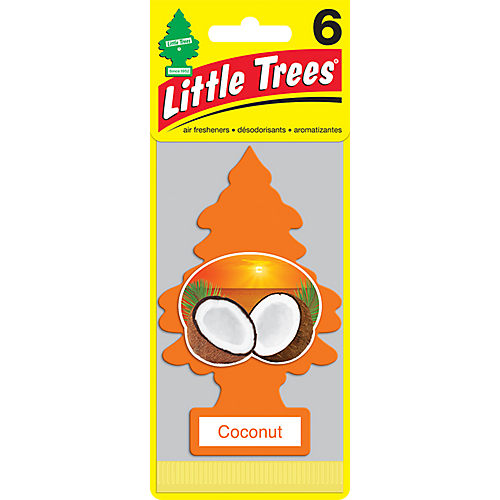 Little TreesAuto Air Freshener, Vent Wrap, New Car Scent 4-Pack 