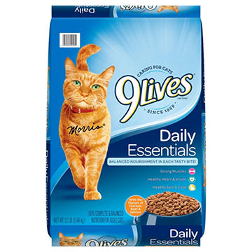 9Lives Daily Essentials Flavors of Chicken Salmon & Beef Cat Food
