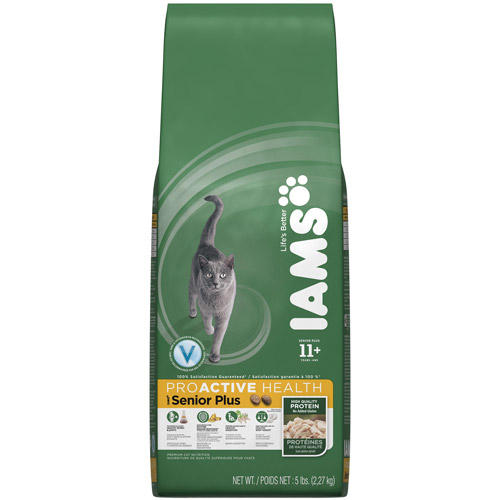 iams proactive health healthy senior dry cat food