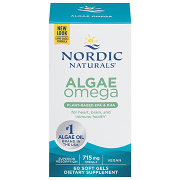 Nordic Naturals Algae Omega Soft Gels - 715 mg
