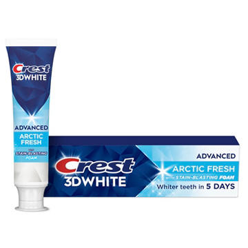 Crest 3D White Advanced Whitening Toothpaste - Arctic Fresh