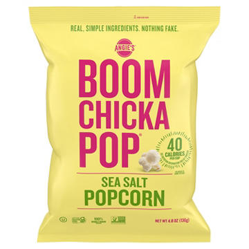 Angie's BOOMCHICKAPOP Sea Salt Popcorn