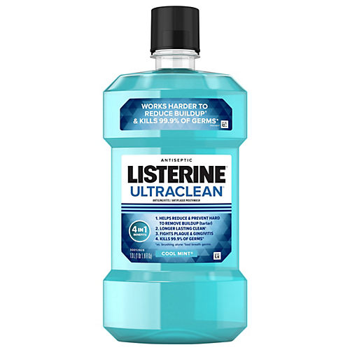 Listerine Cool Mint Antiseptic Mouthwash At H E B