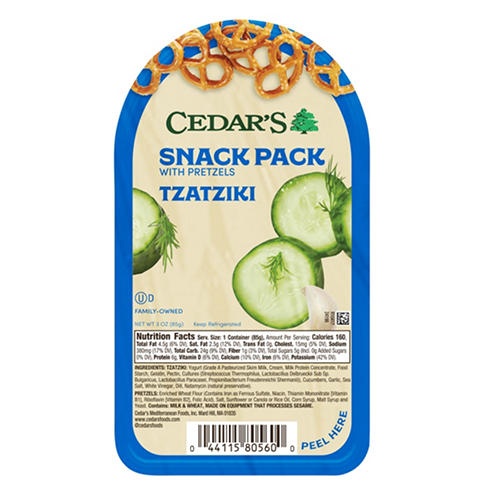 Cedar's Snack Pack - Tzatziki with Pretzels