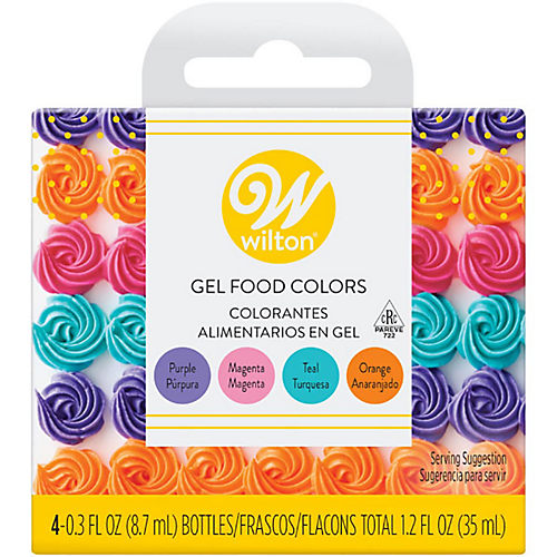 Wilton Primary Colors Gel Food Coloring Set