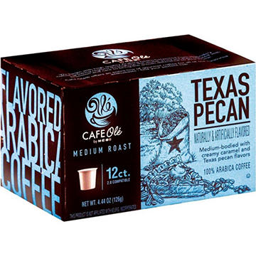CAFE Olé by H-E-B Texas Pecan Medium Roast Coffee Single Serve Cups