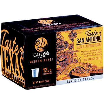 CAFE Olé by H-E-B Taste of San Antonio Medium Roast Coffee Single Serve Cups