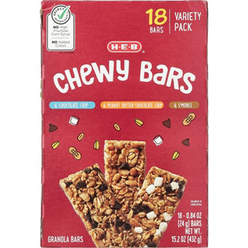 H-E-B Chewy Bars Variety Pack