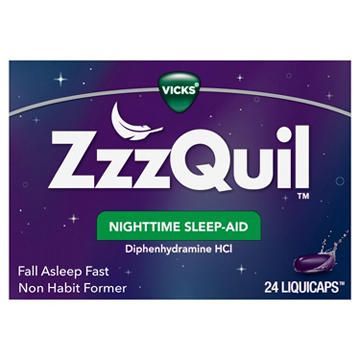 Vicks ZzzQuil Liquicap Nighttime Sleep Aid