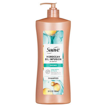 Suave Moroccan Oil Infusion Shine Shampoo