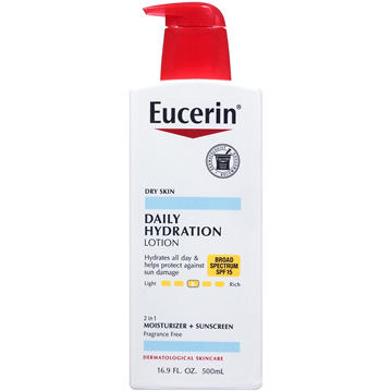 Eucerin Daily Hydration Broad Spectrum SPF 15 Body Lotion