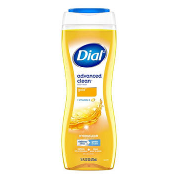Dial Advanced Clean Body Wash with Vitamin E - Gold