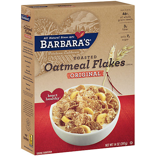 Barbara's Toasted Oatmeal Flakes Original Cereal - Shop Cereal at