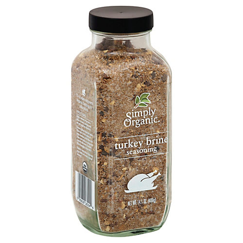 Simply Organic Turkey Brine Seasoning 14.1 oz.