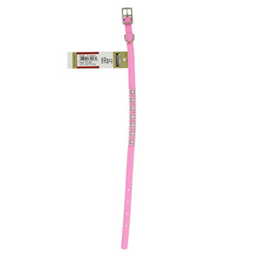 Coastal Pet Products 3/8 Inch X 12 Inch Bright Pink Jewel Collar