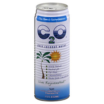 C2O Pure Coconut Water 8 pk Cans