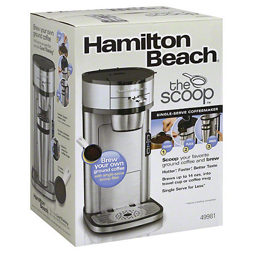 Hamilton Beach THE SCOOP Single Serve Coffee Maker Comparison Next