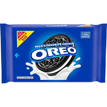Nabisco Oreo Double Stuf Chocolate Sandwich Cookies Family Size