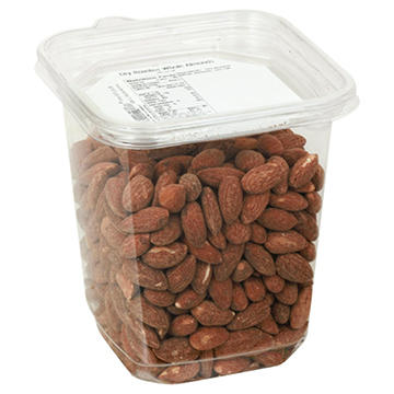 H-E-B Whole Salted Dry Roasted Almonds