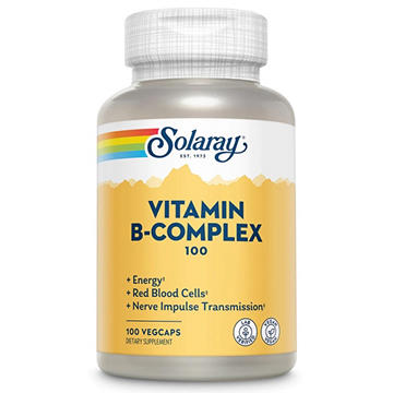 Solaray Vitamin B-Complex 100 Vegcaps