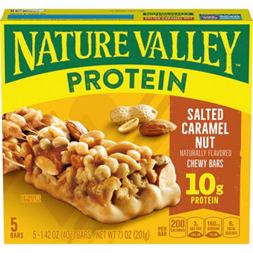 Nature Valley 10g Protein Chewy Bars - Salted Caramel Nut