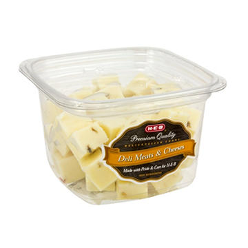 H-E-B Deli Pesto Jack Cheese Cubes
