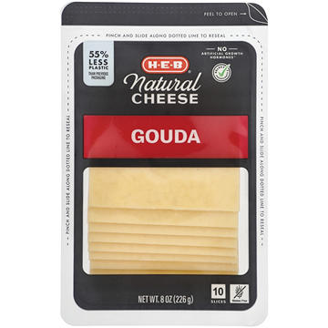 H-E-B Gouda Sliced Cheese