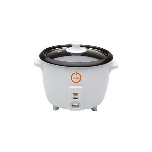 IMUSA 5 Cup Electric Nonstick Rice Cooker - White
