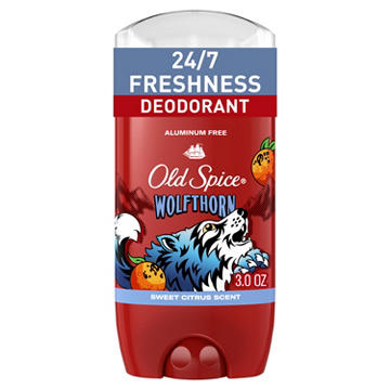 Old Spice Aluminum-Free Deodorant for Men, Wolfthorn, Sweet Citrus