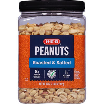 H-E-B Salted Roasted Peanuts