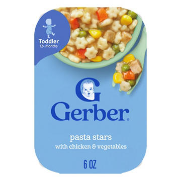 Gerber Mealtime for Toddler - Pasta Stars with Chicken & Vegetables