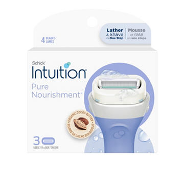 Schick Intuition Pure Nourishment with Shea Butter Women's Razor Blades Refills