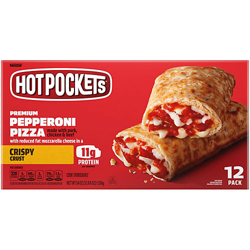 Hot Pockets Frozen Garlic Buttery Crust Pepperoni Pizza, 47% OFF