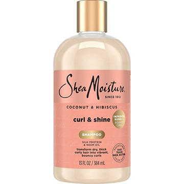 SheaMoisture Curl and Shine Shampoo - Coconut and Hibiscus