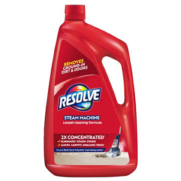 Resolve Steam Carpet Cleaner Solution, Pet Stain and Odor Remover Carpet Cleaner Pour