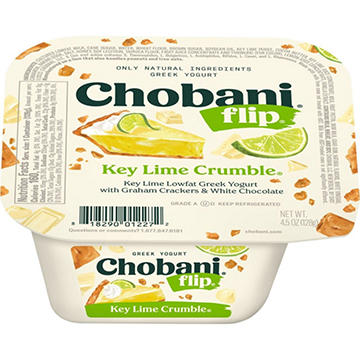Chobani Flip Low-Fat Key Lime Crumble Greek Yogurt