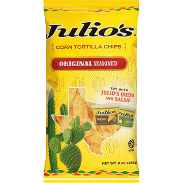 Julio's Original Seasoned Corn Tortilla Chips