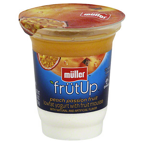 Muller Peach Passion Fruit Low Fat Yogurt with Fruit Mousse - Shop Yogurt  at H-E-B