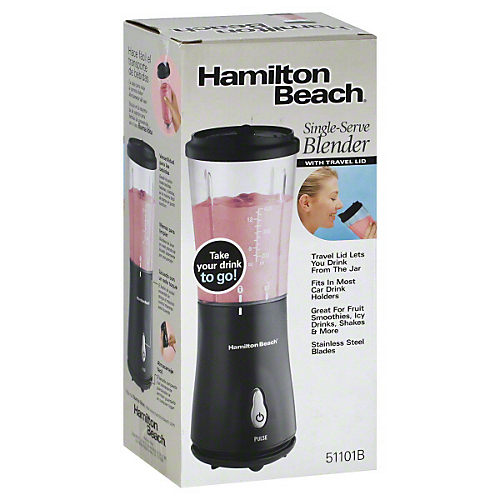 Hamilton Beach Personal Creations Single-Serve Blender With Travel Lid