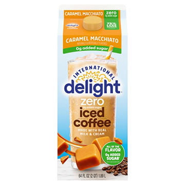 International Delight Zero Added Sugar Iced Coffee - Caramel Macchiato