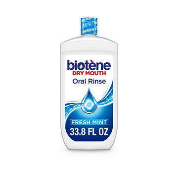 Biotene Oral Rinse Mouthwash for Dry Mouth, Fresh Mint