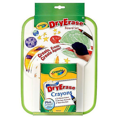 Crayola Dry Erase Crayon Board Set - Shop Kits at H-E-B