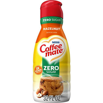 Nestle Coffee Mate Zero Sugar Liquid Coffee Creamer - Hazelnut
