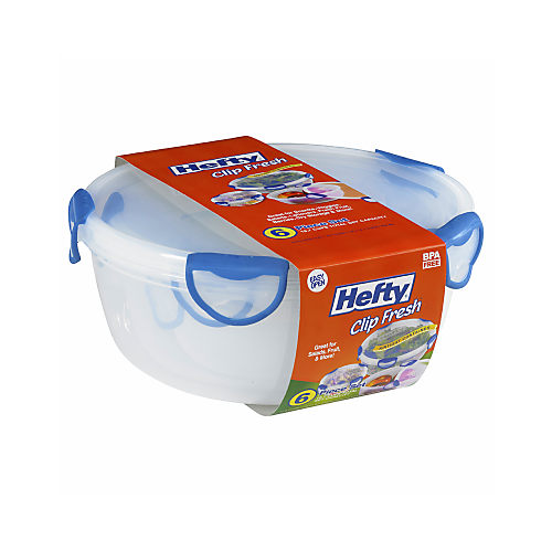 Hefty 7 Piece Clip Fresh Bowl Set with Colander - Shop Food Storage at H-E-B