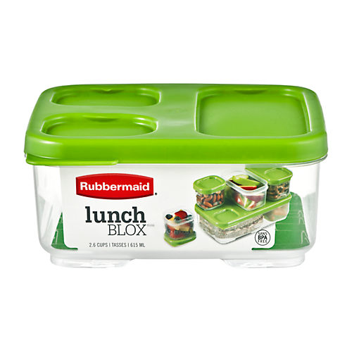 Rubbermaid Lunch Blox Side & Snack Containers