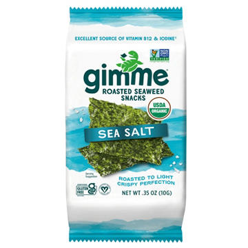 gimme Roasted Seaweed Snack - Sea Salt