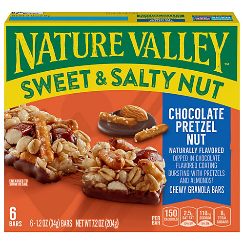 Nature Valley Almond Sweet & Salty Nut Granola Bars - Shop Granola & Snack  Bars at H-E-B